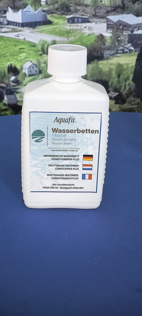 Aquafit hochwertiger Premium Konditionierer besonders gut geeignet für stark beruhigte / Schaummatratzen. 