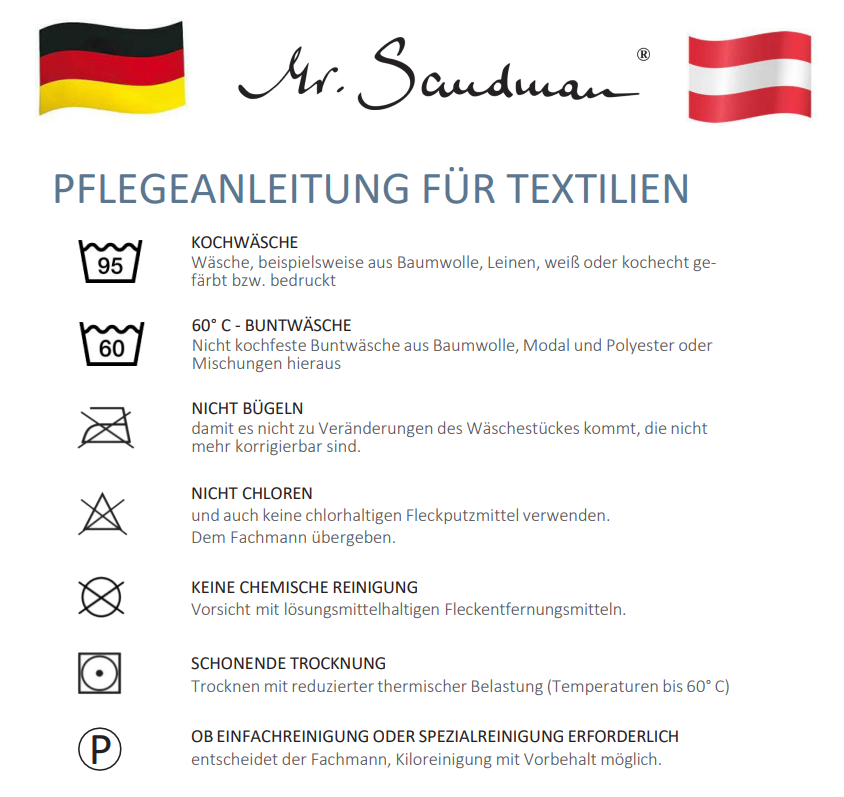 Mr. Sandman "full elastan de luxe" perfekt für Boxspringbetten und Wasserbetten.