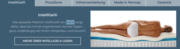 Svane Zleep Premium verstellbar - sofort lieferbar – Bild 4