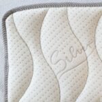 Wasserbetten Bezug Silver Med - Border Lichtgrau