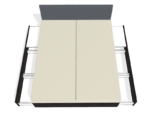 Wasserbett Prestige Plus Wacore Split MILANO inkl – Bild 3